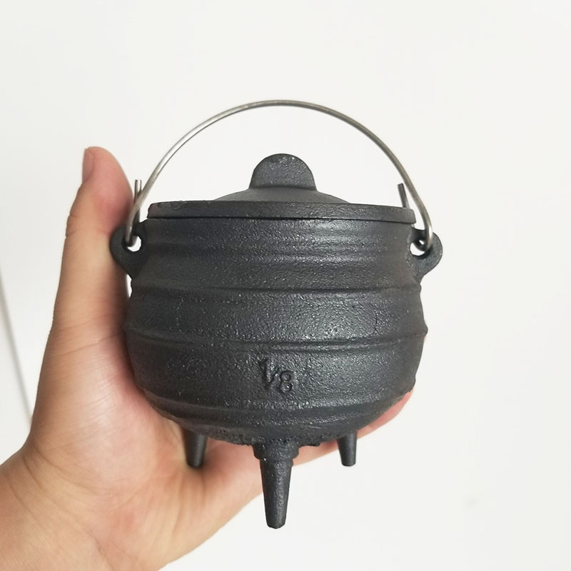Medium 1/8# Cast Iron Cauldron - Cast Iron Corn review and price